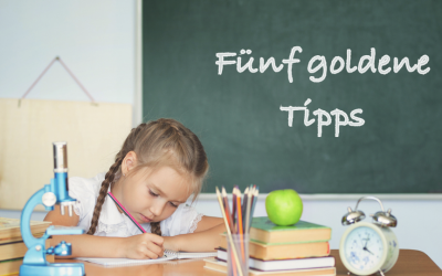 #58 – Fünf goldene Tipps für die Schule